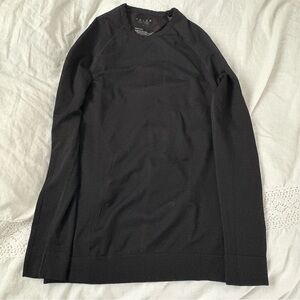 Falke Ergonomic Sport System Long Sleeve Top MEDIUM BLACK Mens shapewear